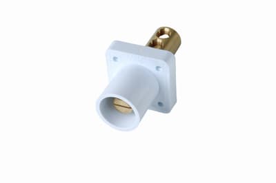 Pass & Seymour / Legrand - Pass & Seymour PS40-MRB-R Male Cam Device, 400A 600V, Panel Mount - Red