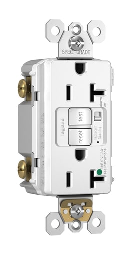 Pass & Seymour / Legrand - P&S 2097HGTRAW SELF TEST GFCI RECE