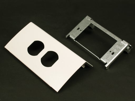 The Wiremold Co - Wiremold DS4047D-DG Single Channel Duplex Device