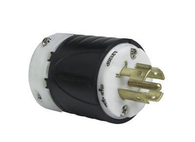 Pass & Seymour / Legrand - Pass & Seymour L2120-P Turnlok Plug, 5wire, 20A 3phase 120/208v