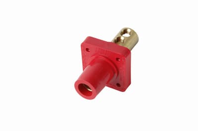 Pass & Seymour / Legrand - Pass & Seymour PS40-FRB-R Female Cam Device, 400A 600V, Panel Mount - Red