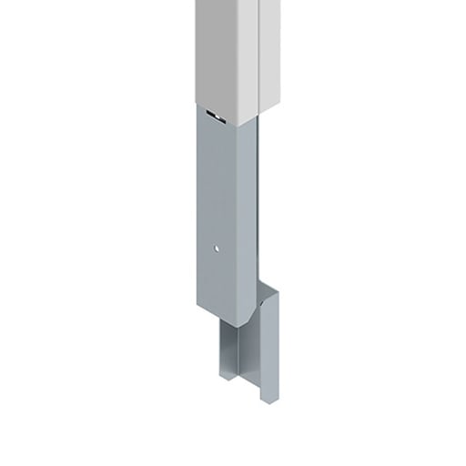 The Wiremold Co - WM 25DTC-E5WH BLANK STEEL WHITE ENT