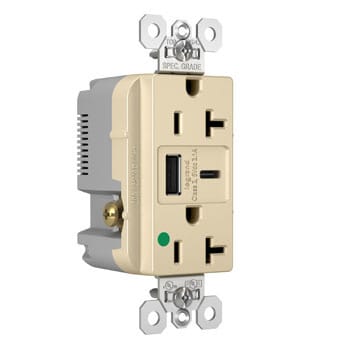 Pass & Seymour / Legrand - P&S TR20HUSBACI 20A 125V DUP HG TR