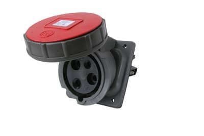 Pass & Seymour / Legrand - Pass & Seymour PS360R7-W Pin & Sleeve Watertight Receptacle, 2pole 3wire, 60A 480V