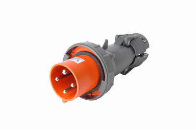 Pass & Seymour / Legrand - Pass & Seymour PS460P12-W Pin & Sleeve Plug, 3pole 4wire, 6A 120/240V