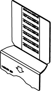 The Wiremold Co - Wiremold 881DIV 3-11/16 x 5-1/2" PVC Floor Box Divider Plate