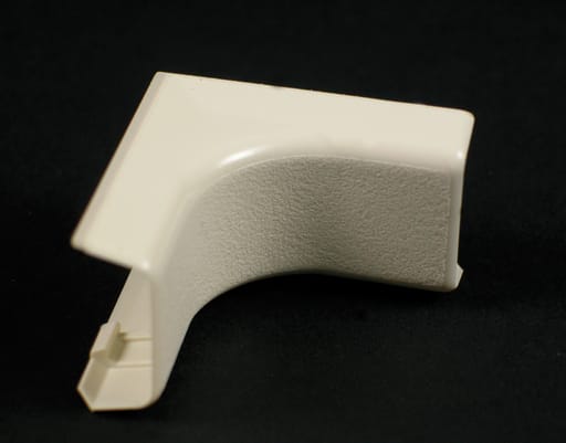 The Wiremold Co - Wiremold 417-WH 1-1/2" White Non-Metallic 1-Channel 90 Degrees Raceway Internal Elbow