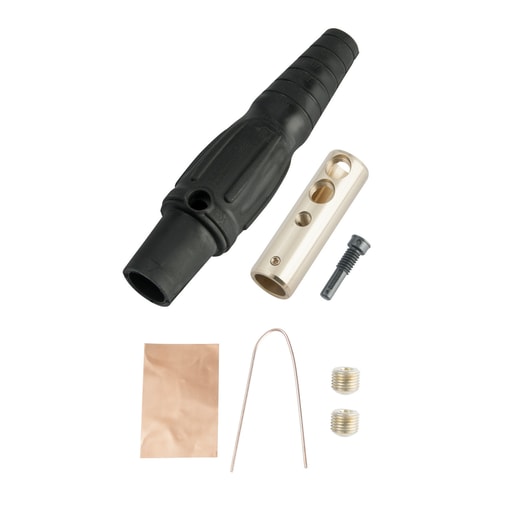 Pass & Seymour / Legrand - Pass & Seymour PS40-FB-BK Female Cam Device Plug, 400A 600V - Black