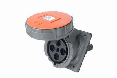 Pass & Seymour / Legrand - Pass & Seymour PS460R12-W Pin & Sleeve Receptacle, 3pole 4wire, 60A 125/250V