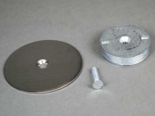 The Wiremold Co - Wiremold 1043S Blanking Plate, 2" IPS - Stainless Steel