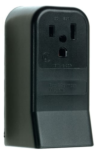 Pass & Seymour / Legrand - Pass & Seymour 3852 Straight Blade Receptacle 2Pole Wire 50Amp 250V