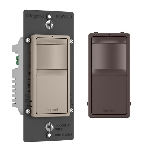 Pass & Seymour / Legrand - Pass & Seymour RRW600UBCCCV4 Single Pole/3-Way Occupancy Sensor, 120V - Bi-Color