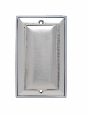 Pass & Seymour / Legrand - Pass & Seymour WP26 2.75 x 4.5 Inch 1-Gang Stainless Steel Dustproof Wallplate Cover