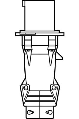 Pass & Seymour / Legrand - P/S PLUG 4W 60A 125/250V SP