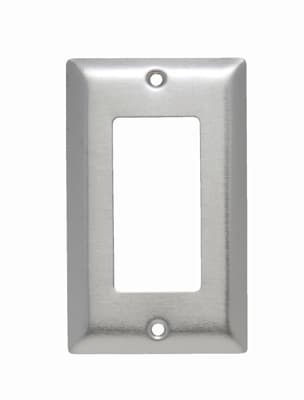 Pass & Seymour / Legrand - Pass & Seymour SSO26 1Gang Wall Plate, Decorator, Jumbo - 302/304 Stainless Steel