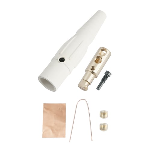 Pass & Seymour / Legrand - Pass & Seymour PS20-MBW Male Cam Device Plug, 400A 600V - White