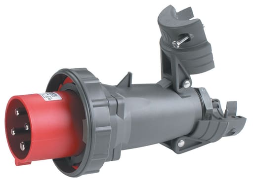 Pass & Seymour / Legrand - Pass & Seymour PS430P7-W Pin & Sleeve Plug, 3pole 4wire, 3A 480V
