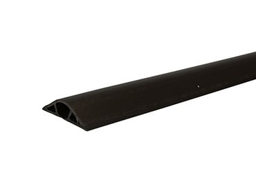 The Wiremold Co - Wiremold BR1600-5 5 Foot Brown Non-Metallic 1-Channel Overfloor Raceway