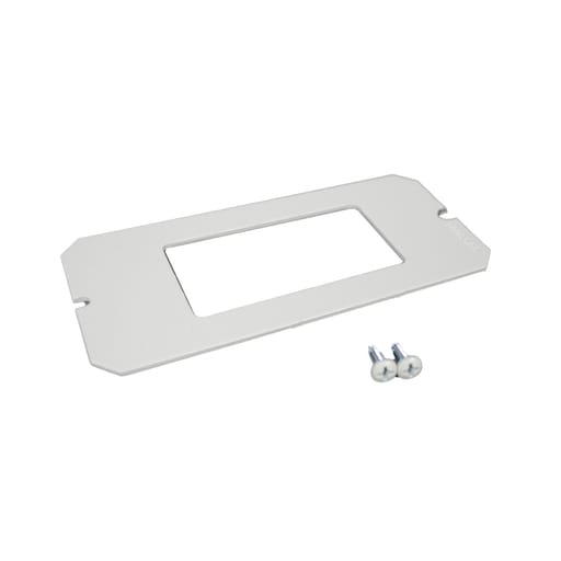 The Wiremold Co - Wiremold 6DEC 1-1/2-Gang Poke-Through Device Plate