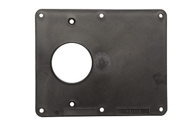 Pass & Seymour / Legrand - P&S 3261BK 2G BLACK 1-1.56,1-BLANK