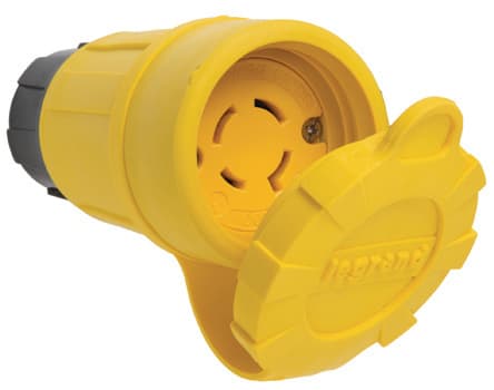 Pass & Seymour / Legrand - Pass & Seymour 27W75 20A phase 250V L1520R IP67 Turnlok Connector