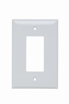 Pass & Seymour / Legrand - Pass & Seymour SPO26-W 1Gang Wall Plate, Decorator, Jumbo - White