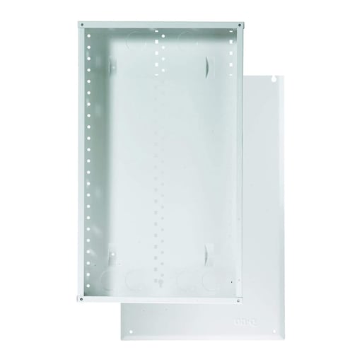 Pass & Seymour / Legrand - On-Q EN2000 14.3 x 3.7 x 20.1 Inch Powder Coated Glossy White Screw-On Cover Enclosure
