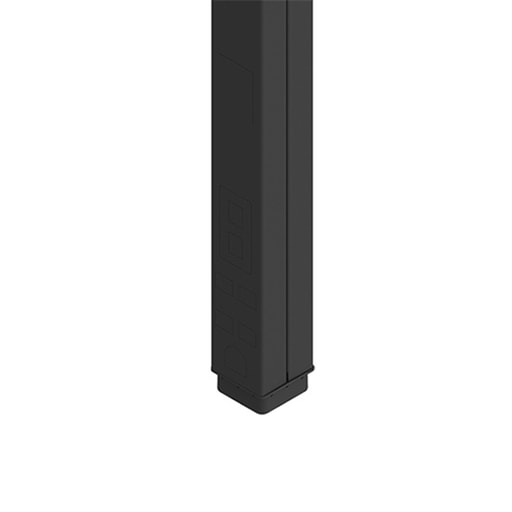 The Wiremold Co - WM 25DTC-4BK TPP BLANK STEEL BLACK