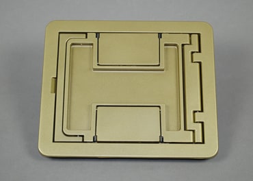 The Wiremold Co - Wiremold FPCTCBS FPCTC - FloorPort-Series Cutout Cover Assembly