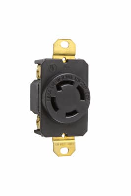 Pass & Seymour / Legrand - Pass & Seymour L1830-R Turnlok Single Receptacle, 4wire, 30amp 120/280V