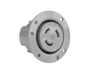 Pass & Seymour / Legrand - TRNLK FLANGED OUTLET 3W 30A 3P 250V