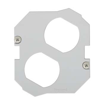 The Wiremold Co - Wiremold 44DP 4" EVO Duplex Receptacle Device Plate