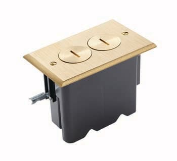 The Wiremold Co - LEG LEGFB1DRB WOOD FLOOR BOX