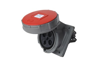 Pass & Seymour / Legrand - Pass & Seymour PS460R7-W Pin & Sleeve Receptacle, 3pole 4wire, 60A 3/480V