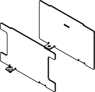 The Wiremold Co - Wiremold EFBFF-DIV Evolution™-Series EFBFF Furniture Feed Floor Box Divider