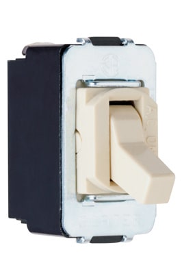 Pass & Seymour / Legrand - Pass & Seymour ACD3-I Special Purpose Devices - Despard Toggle Switch Screw Terminal, 3-Way15A 120/277V, Ivory