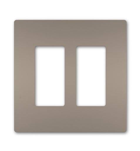 Pass & Seymour / Legrand - Pass & Seymour RWP262NI 2Gang Screwless Wall Plate, Radiant® - Nickel