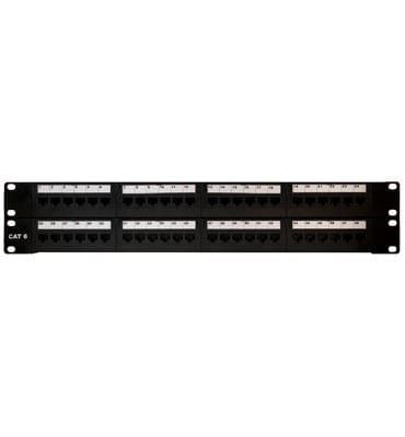 Pass & Seymour / Legrand - Pass & Seymour 48845-CC6 Patch panels, 48 port T568A/B Universal Wiring