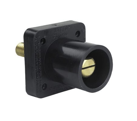Pass & Seymour / Legrand - Pass & Seymour PS40-MRSB-BK Male Cam, 400A 600V, Panel Mount - Black