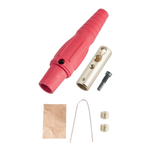 Pass & Seymour / Legrand - Pass & Seymour PS40-FB-R Female Cam Device Plug, 400A 600V - Red