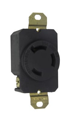 Pass & Seymour / Legrand - Pass & Seymour L1230-R Turnlok Single Receptacle, 3wire, 30amp 3phase 480V