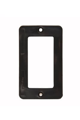 Pass & Seymour / Legrand - P&S 3060BK 1G BLACK GFCI COVER PLAT