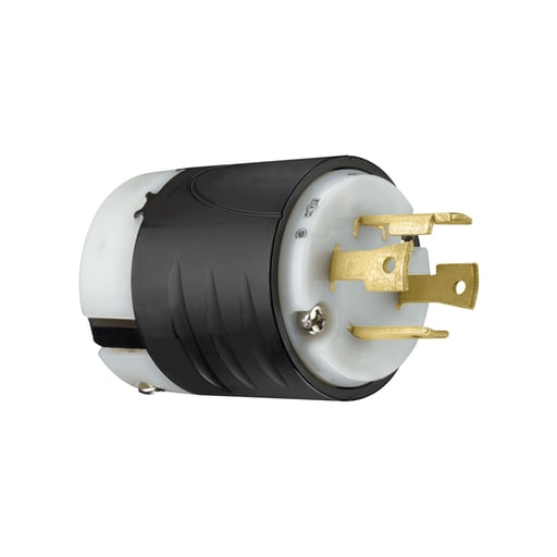 Pass & Seymour / Legrand - Pass & Seymour L1430-P Turnlok® Plug 4Wire 30Amp 125/250Volts