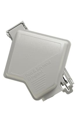Pass & Seymour / Legrand - Pass & Seymour WIUCED20GL Extra Heavy-Duty While-In-Use Weatherproof Cover, 2 Gang - Gray