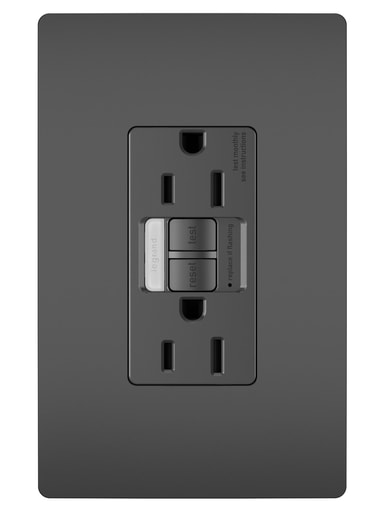 Pass & Seymour / Legrand - P&S 1597NTLTRBKCCD4 RADIANT 15A SEL