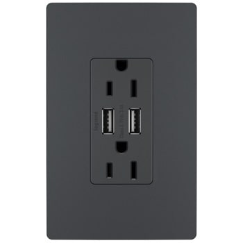Pass & Seymour / Legrand - P&S TM826USBGCCV4 RADIANT 3.1 A USB