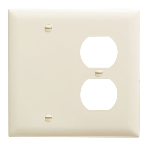 Pass & Seymour / Legrand - P&S SP138GRY SMOOTH WP 1G DUPLEX 1G