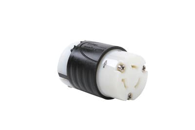 Pass & Seymour / Legrand - Pass & Seymour L820-C Turnlok Connector, IP20 Suitability, 20A 480V (L8-20R)