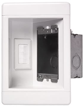 Pass & Seymour / Legrand - P&S TV1WMLVKITWCC2 TV BOX RECESSED