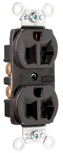 Pass & Seymour / Legrand - P&S CRB5362 20A 125V CONSTRUCT DUPL